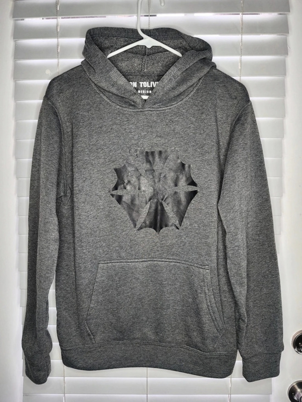Don Toliver Psycho Tour Concert Hoodie Gray Sweatshirt Mens Size Medium